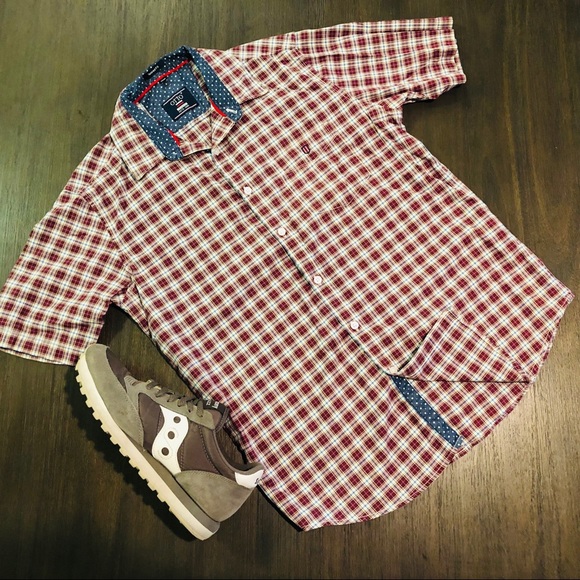 Otto Other - Otto Button Front Short Sleeve Shirt